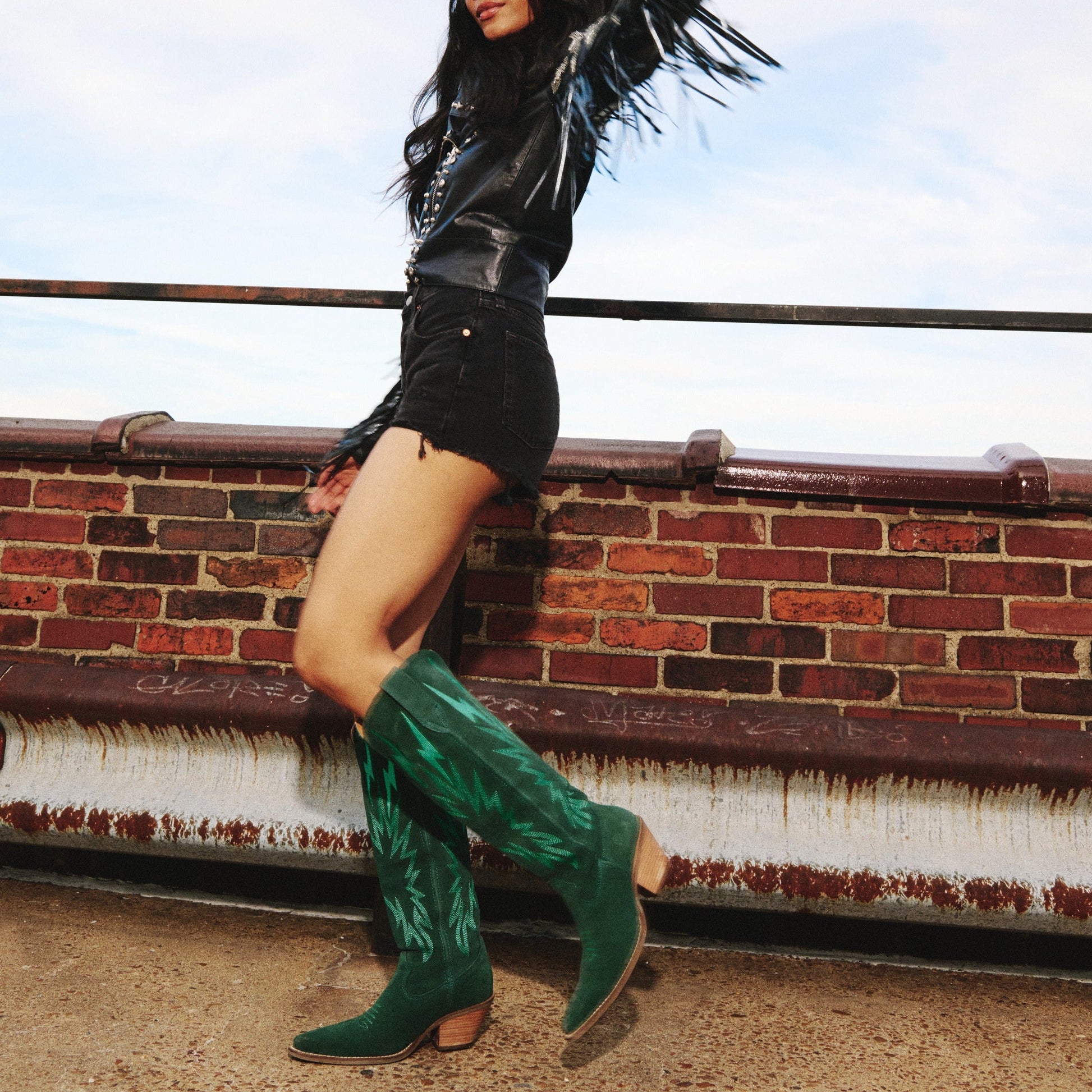 Dingo1969 THUNDER ROAD LEATHER BOOT