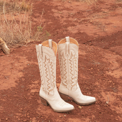 Dingo1969 HIGH COTTON LEATHER BOOT